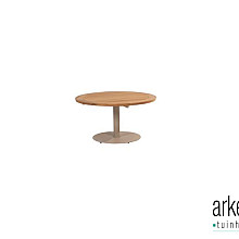 Saba table top natural teak round 130 cm H 69 Teak